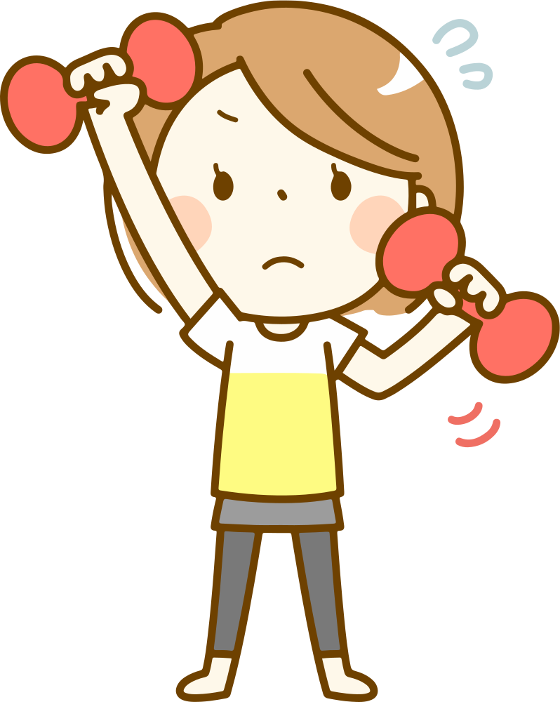 OnlineLabels Clip Art - Lifting Weights